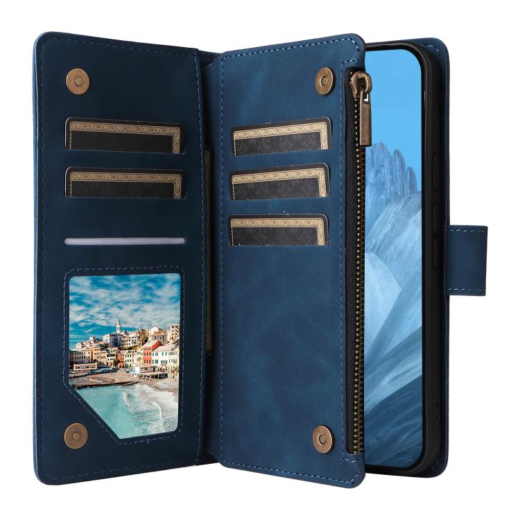 For Google Pixel 10 / 10 Pro Multifunctional Multi-Card Wallet Phone Leather Case