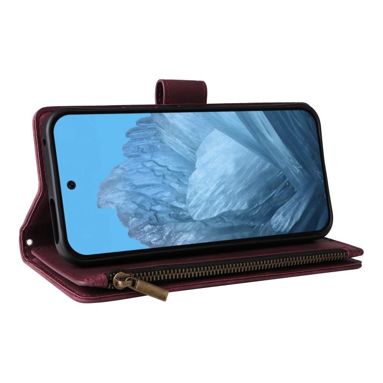 For Google Pixel 10 / 10 Pro Multifunctional Multi-Card Wallet Phone Leather Case