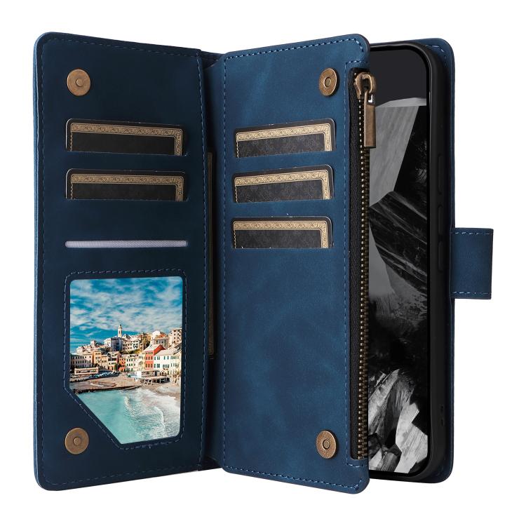For Google Pixel 10 Pro XL Multifunctional Multi-Card Wallet Phone Leather Case
