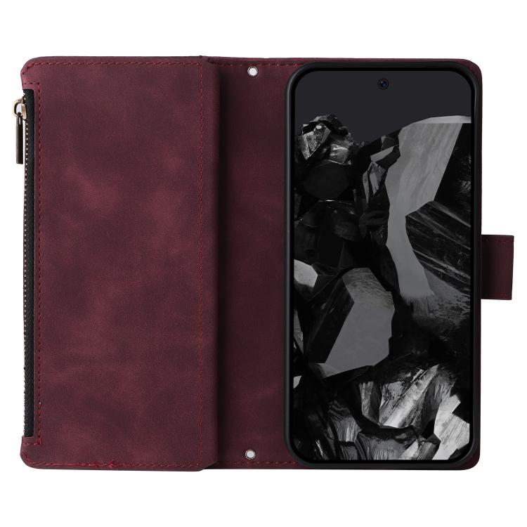 For Google Pixel 10 Pro XL Multifunctional Multi-Card Wallet Phone Leather Case