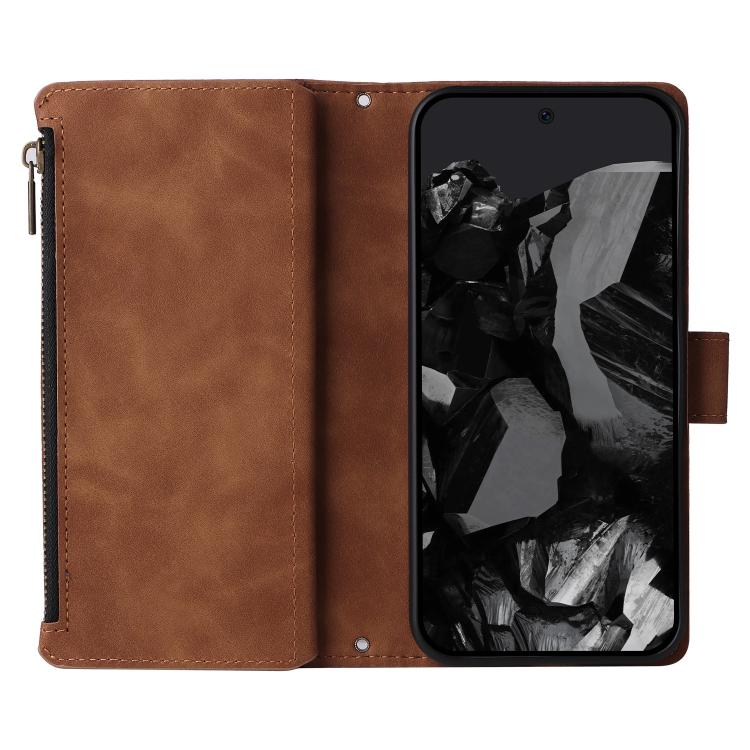 For Google Pixel 10 Pro XL Multifunctional Multi-Card Wallet Phone Leather Case