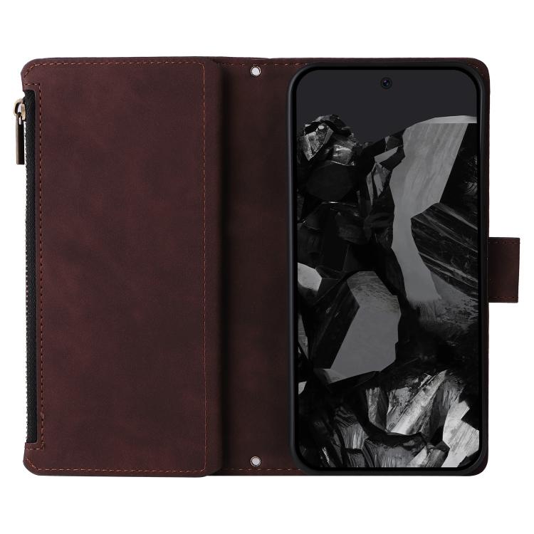 For Google Pixel 10 Pro XL Multifunctional Multi-Card Wallet Phone Leather Case