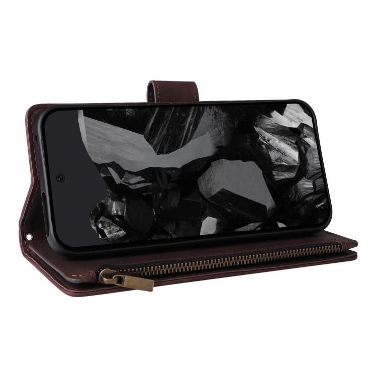 For Google Pixel 10 Pro XL Multifunctional Multi-Card Wallet Phone Leather Case