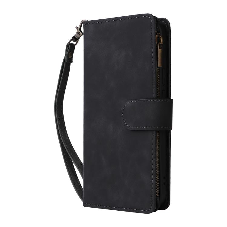 For Google Pixel 10a Multifunctional Multi-Card Wallet Phone Leather Case