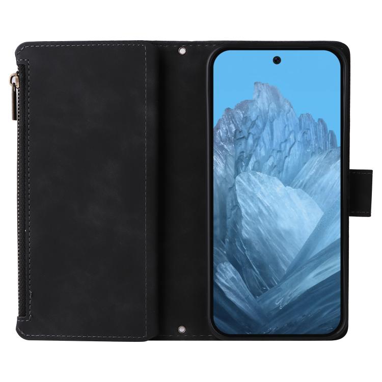 For Google Pixel 10a Multifunctional Multi-Card Wallet Phone Leather Case