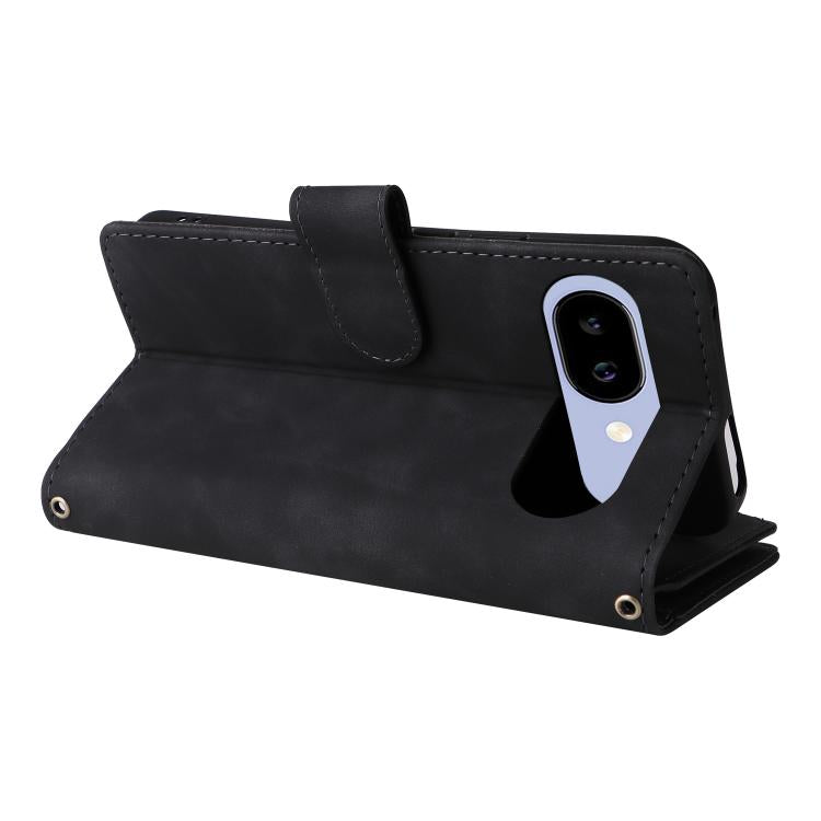For Google Pixel 10a Multifunctional Multi-Card Wallet Phone Leather Case