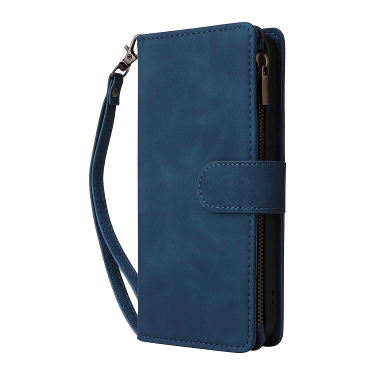 For Google Pixel 10a Multifunctional Multi-Card Wallet Phone Leather Case