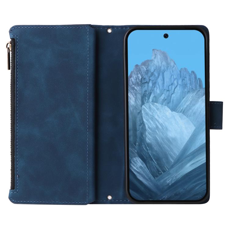 For Google Pixel 10a Multifunctional Multi-Card Wallet Phone Leather Case