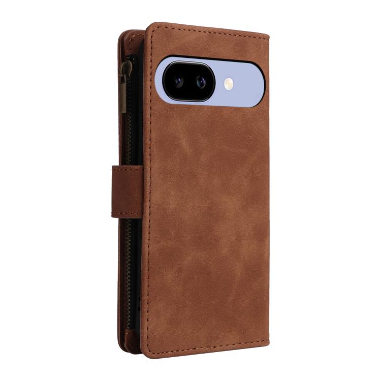 For Google Pixel 10a Multifunctional Multi-Card Wallet Phone Leather Case