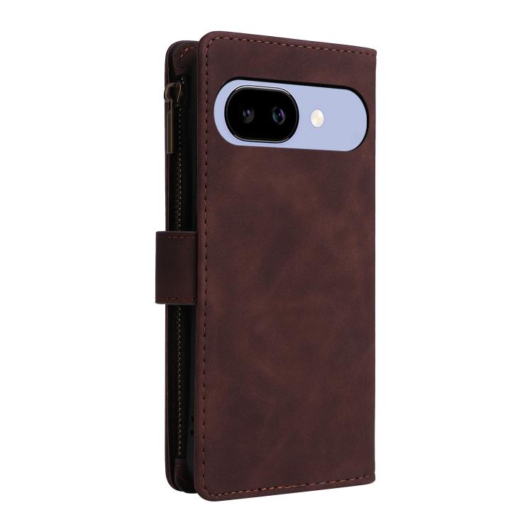 For Google Pixel 10a Multifunctional Multi-Card Wallet Phone Leather Case