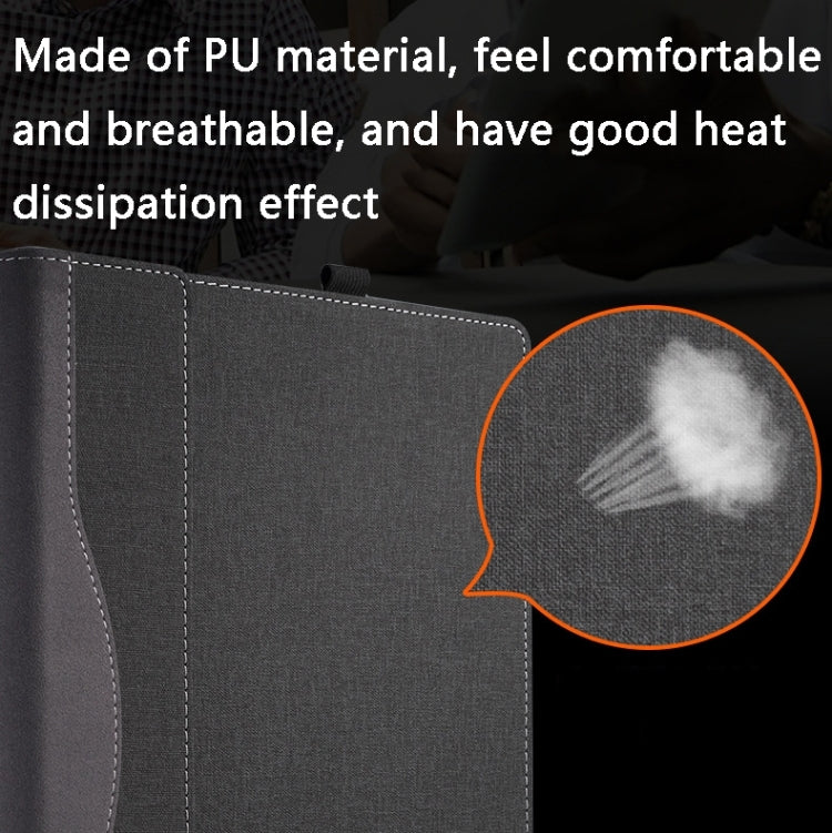 For Lenovo ThinkPad T14 / T14s Gen 3 14 2022 Laptop Leather Shockproof Protective Case