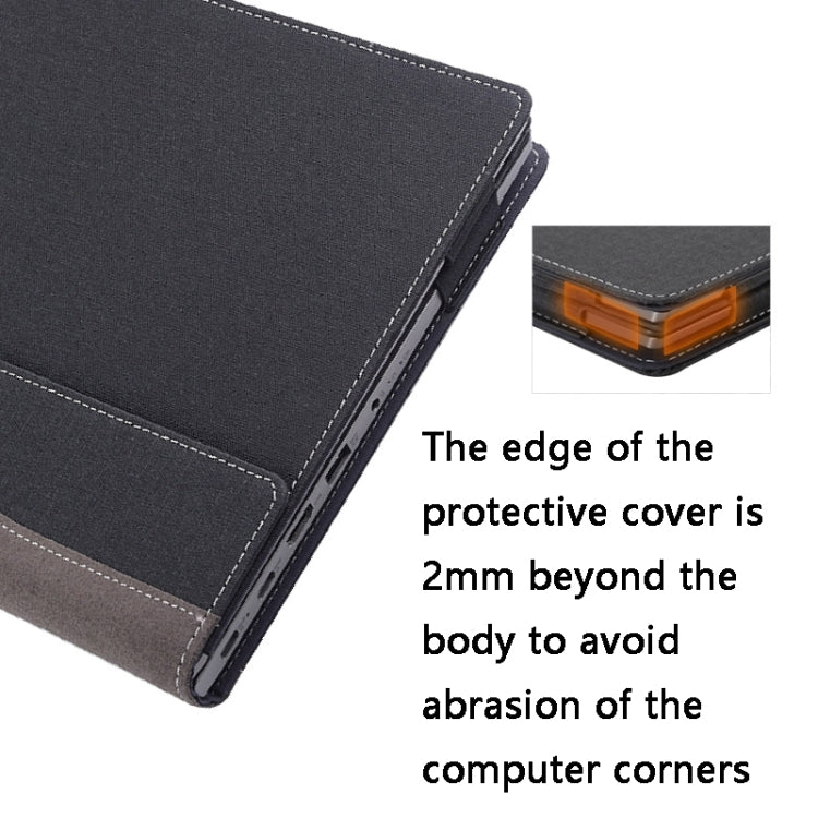 For Lenovo ThinkPad T14 / T14s Gen 3 14 2022 Laptop Leather Shockproof Protective Case
