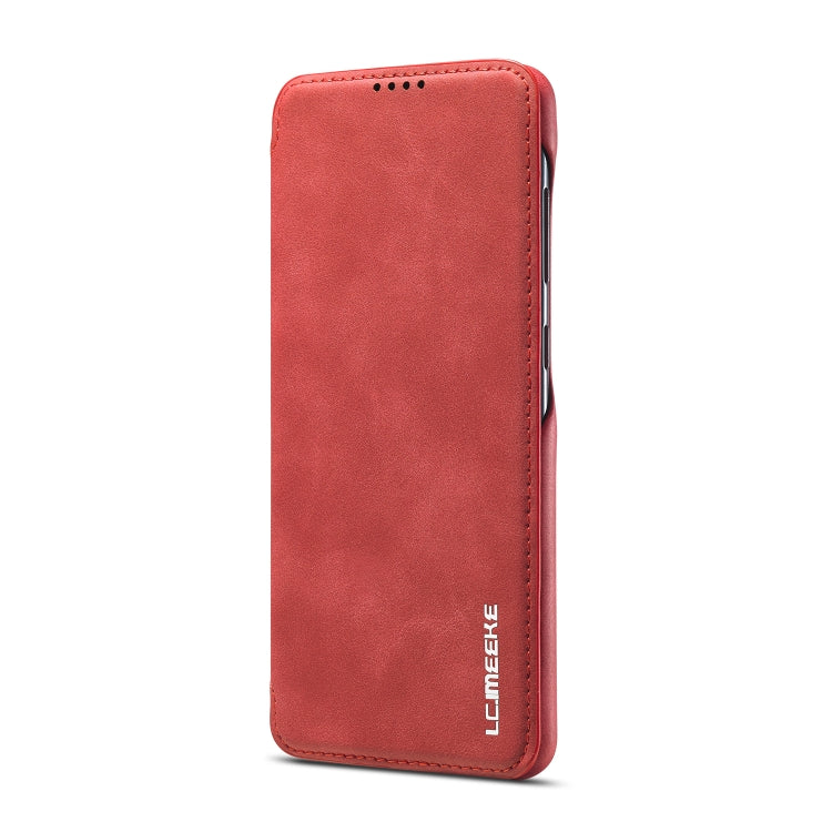 For Samsung Galaxy A21s LC.IMEEKE Hon Ancient Series Horizontal Flip Leather Case with Holder & Card Slot