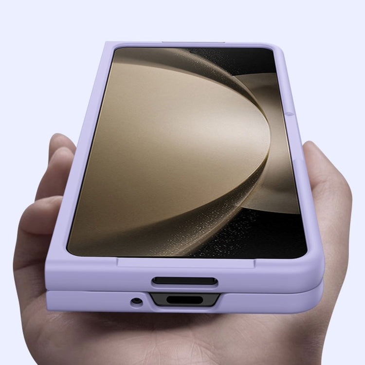 For Samsung Galaxy Z Fold6 Integrated Skin Feel PC Phone Case with Pen / Pen Box