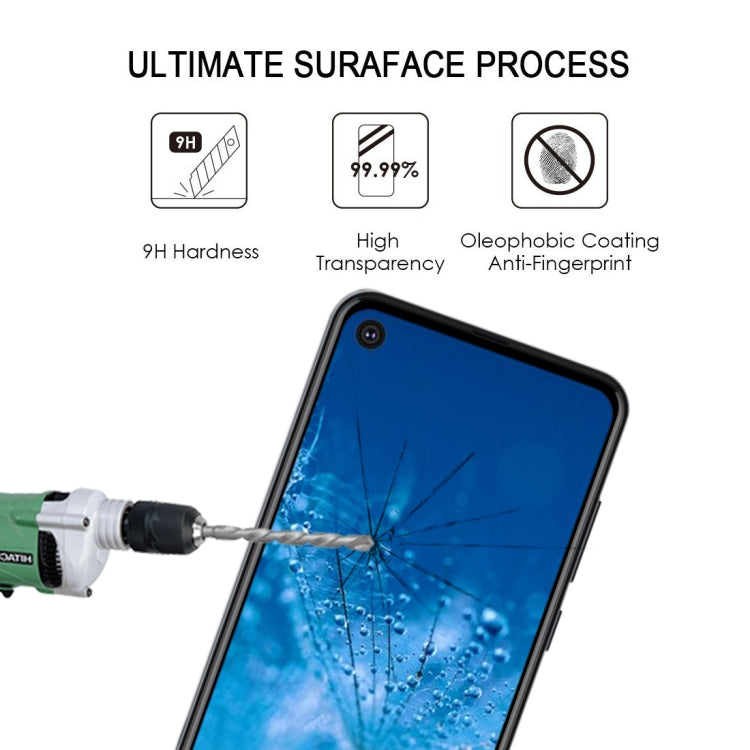 For Motorola Moto P40 Power Full Glue Full Screen Tempered Glass Film