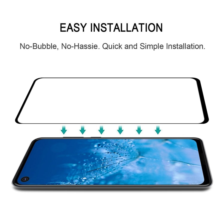 For Motorola Moto P40 Power Full Glue Full Screen Tempered Glass Film