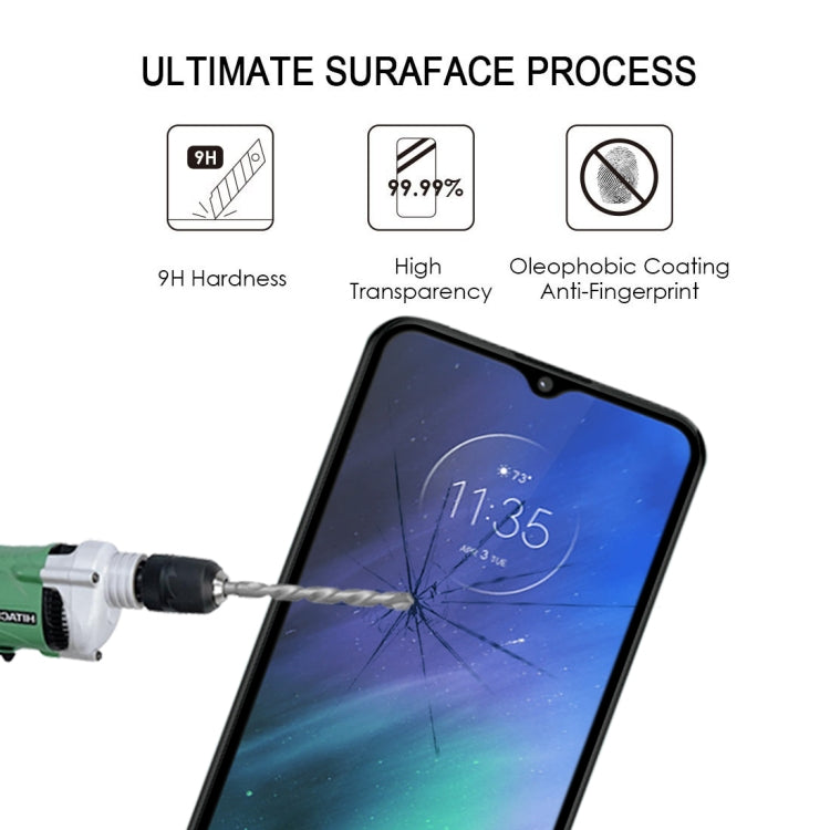 For Motorola One Fusion Full Glue Full Screen Tempered Glass Film