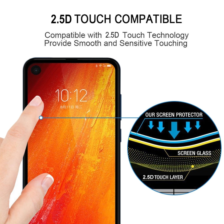 For Motorola Moto P50 Full Glue Full Screen Tempered Glass Film
