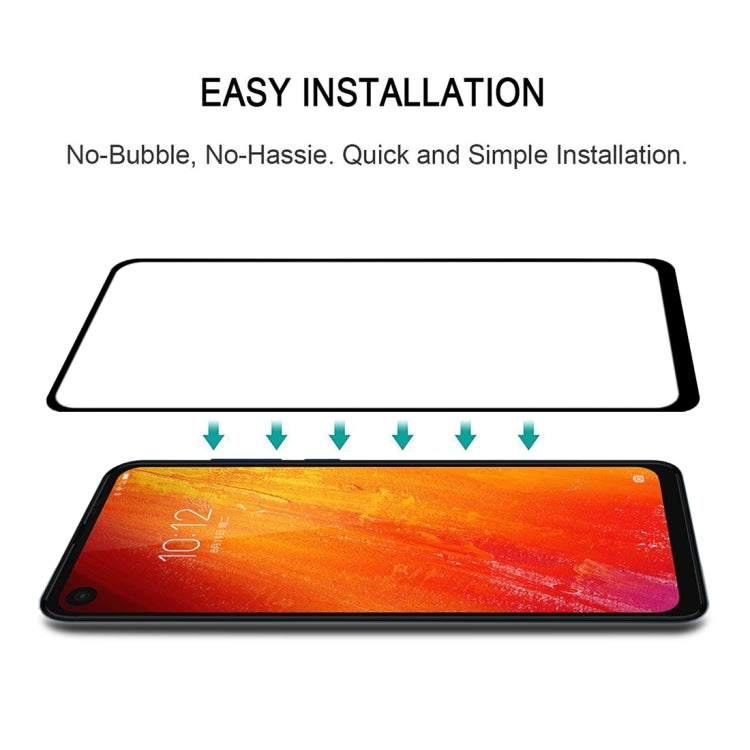 For Motorola Moto P50 Full Glue Full Screen Tempered Glass Film