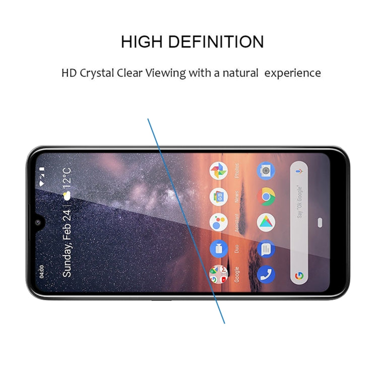 For Nokia 3.2 Full Glue Full Screen Tempered Glass Film