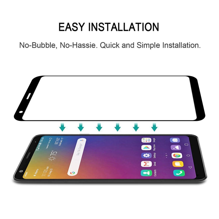 For LG Stylo 5 Full Glue Full Screen Tempered Glass Film
