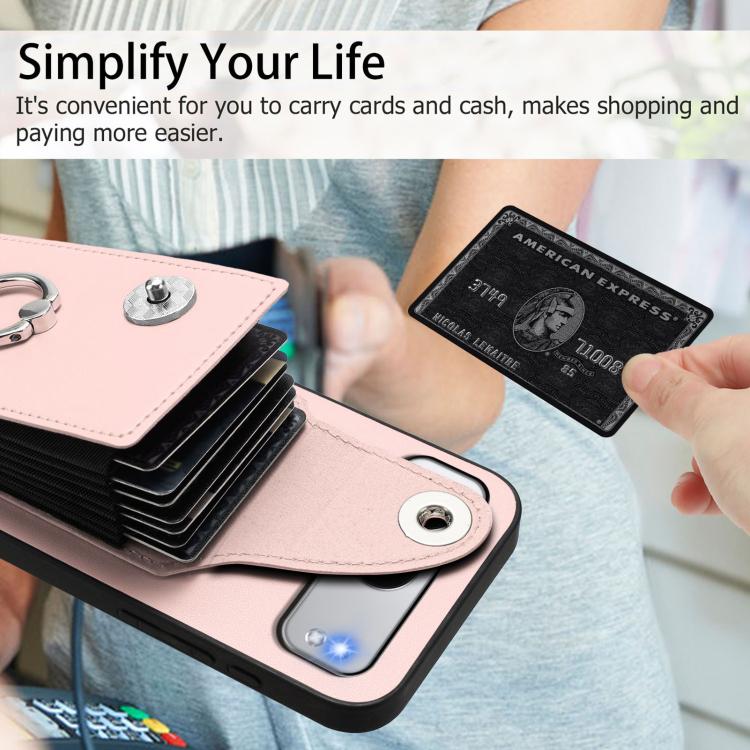For OnePlus Nord 4 Organ Card Bag Ring Holder PU Phone Case
