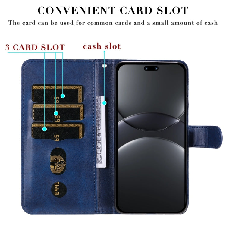 For Huawei nova 13 Pro Fashion Calf Texture Zipper Leather Phone Case