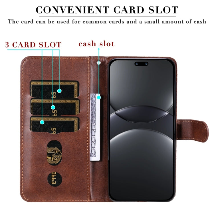 For Huawei nova 13 Pro Fashion Calf Texture Zipper Leather Phone Case