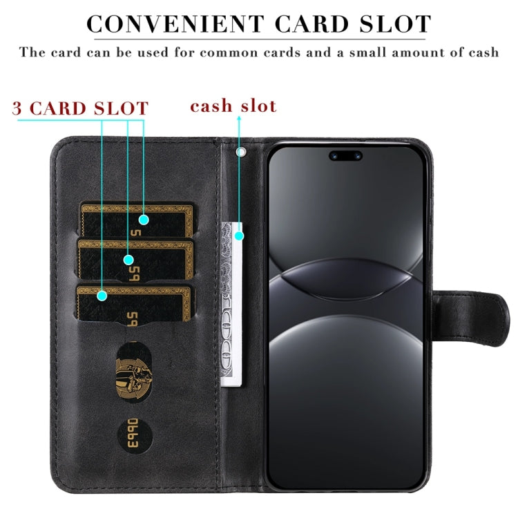 For Huawei nova 13 Pro Fashion Calf Texture Zipper Leather Phone Case