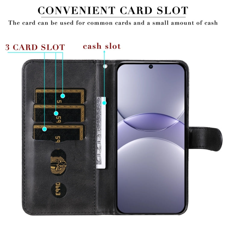 For Huawei nova 13 / nova 12 Fashion Calf Texture Zipper Leather Phone Case