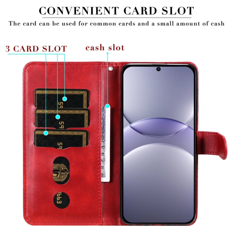 For Huawei nova 13 / nova 12 Fashion Calf Texture Zipper Leather Phone Case