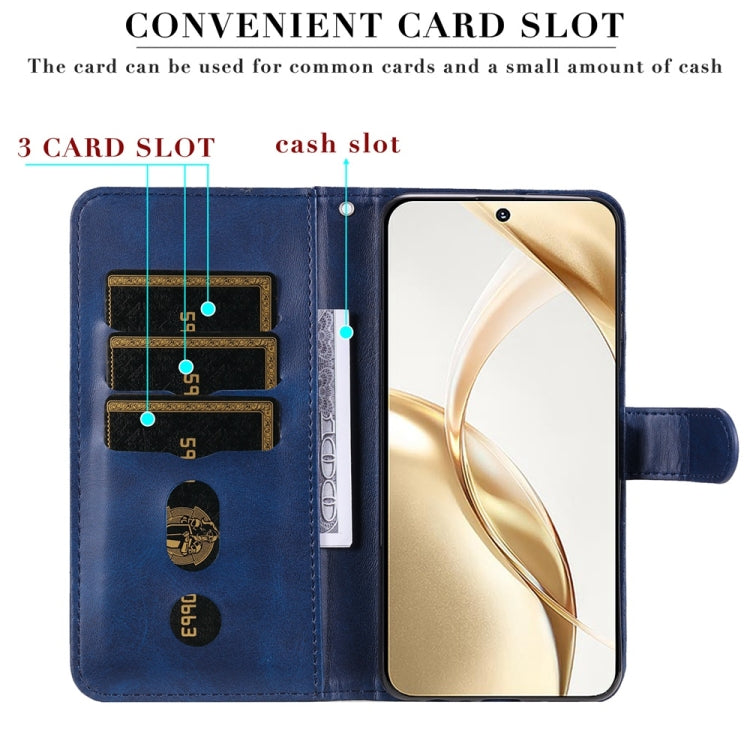 For Honor 200 Fashion Calf Texture Zipper Leather Phone Case