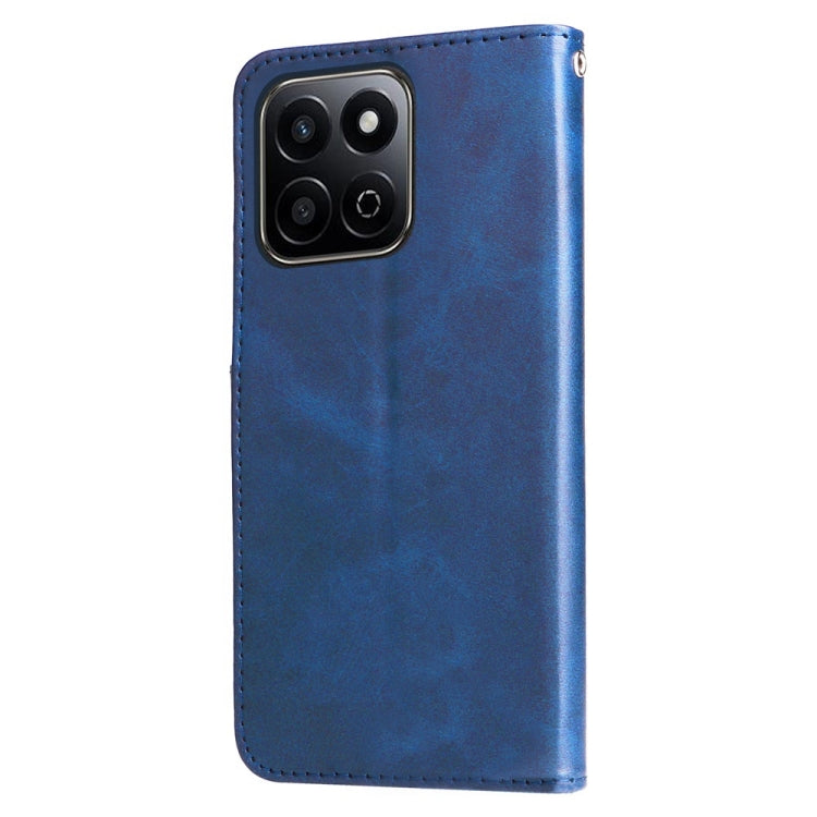 For Honor Play 60 Plus Fashion Calf Texture Zipper Leather Phone Case
