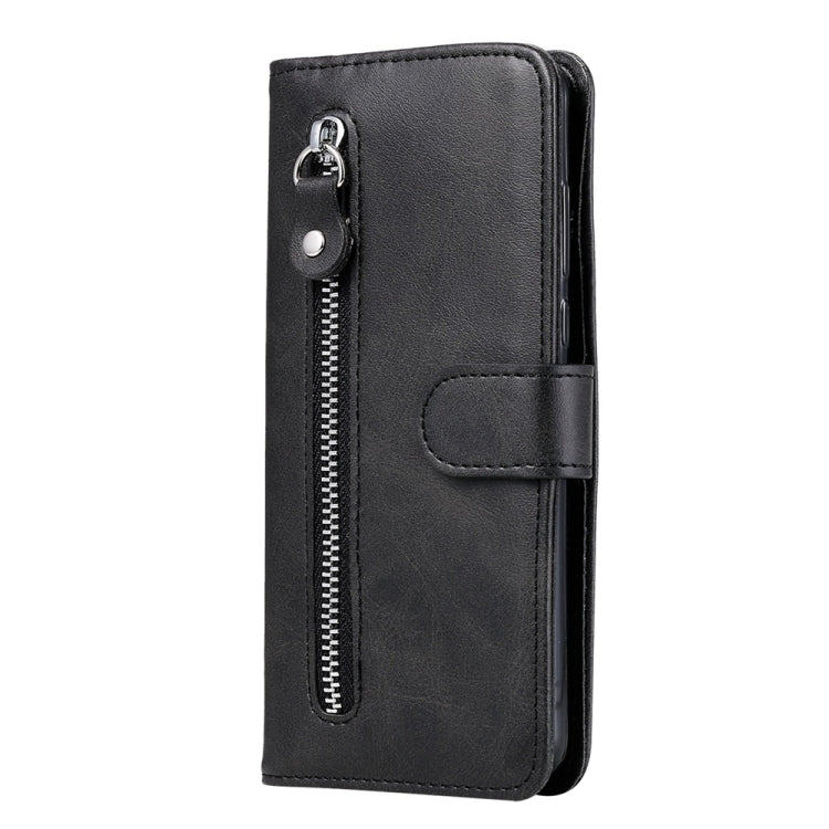 For Honor Play 60 Plus Fashion Calf Texture Zipper Leather Phone Case