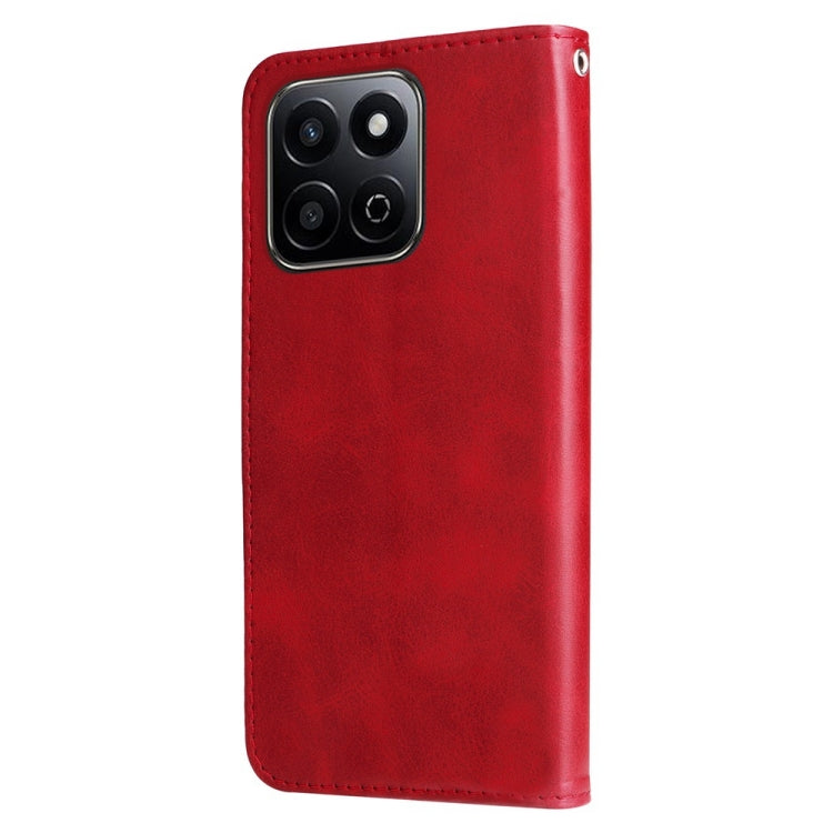 For Honor Play 60 Plus Fashion Calf Texture Zipper Leather Phone Case