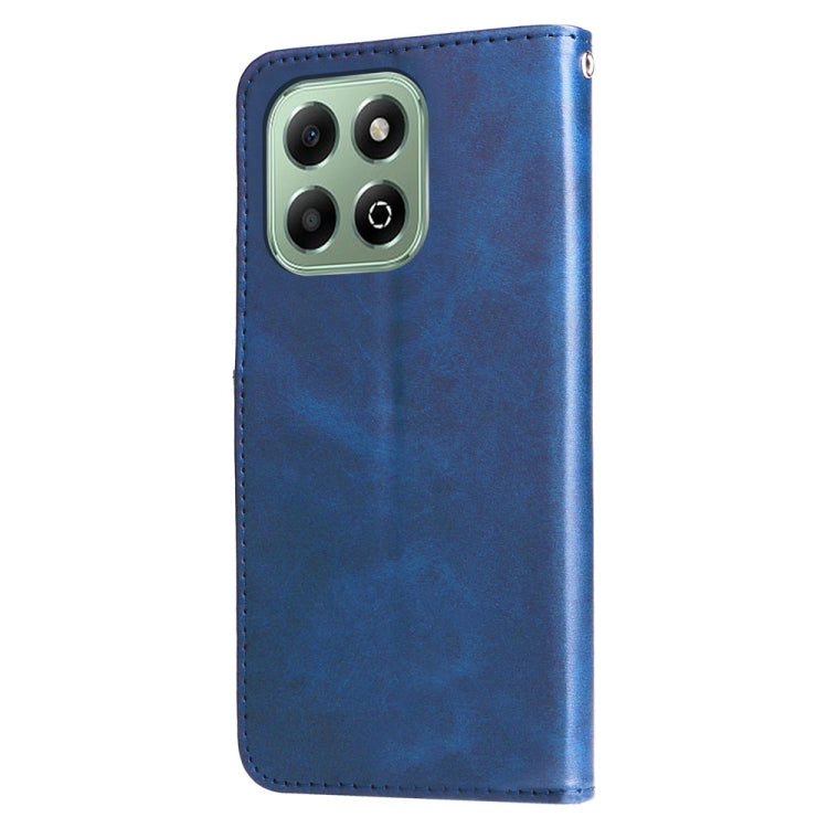 For Honor X6b 4G / X6c 4G / X5b / X5b Plus Fashion Calf Texture Zipper Leather Phone Case