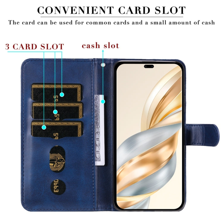 For Honor X9c / Magic7 Lite Fashion Calf Texture Zipper Leather Phone Case