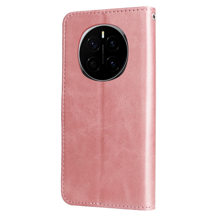 For Honor Magic7 Fashion Calf Texture Zipper Leather Phone Case