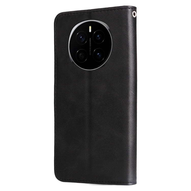 For Honor Magic7 Fashion Calf Texture Zipper Leather Phone Case