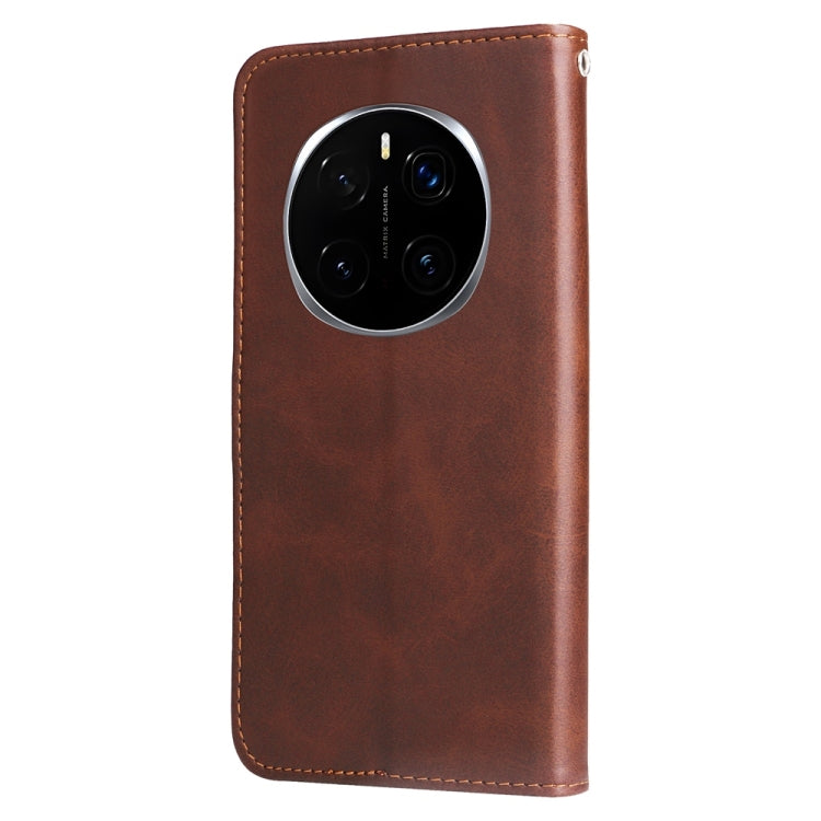 For Honor Magic7 Pro Fashion Calf Texture Zipper Leather Phone Case