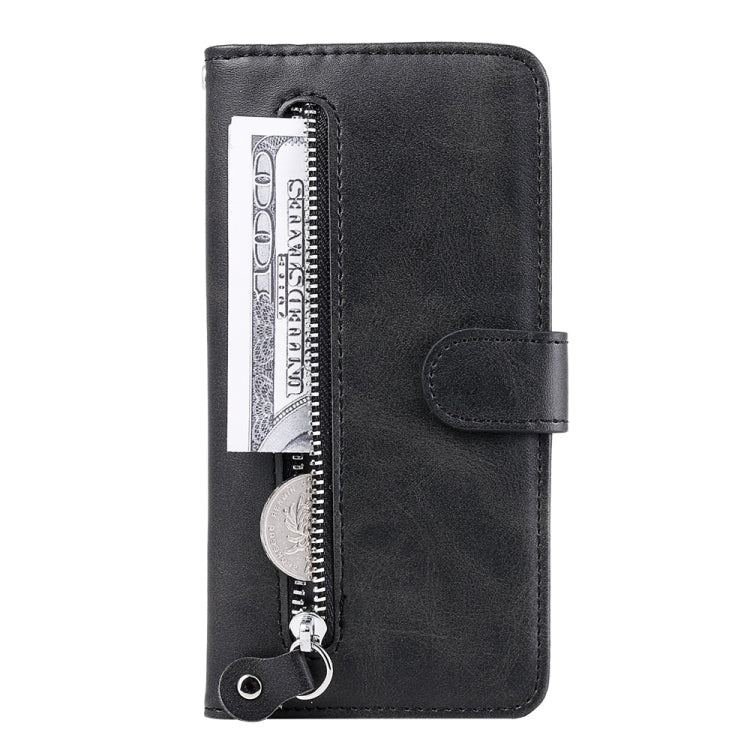 For Honor Magic7 Pro Fashion Calf Texture Zipper Leather Phone Case