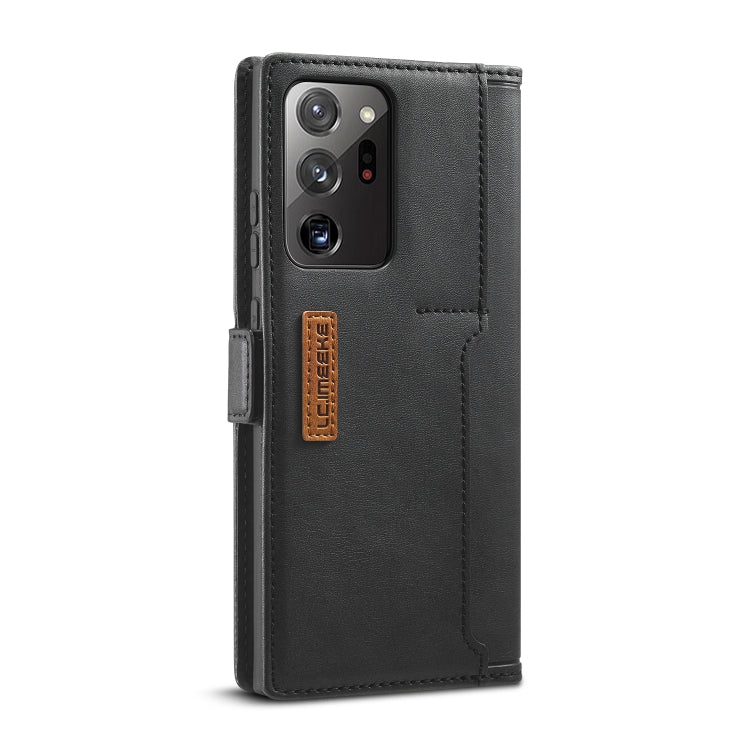 For Samsung Galaxy Note 20 Ultra LC.IMEEKE LC-001 Series PU + TPU Color Matching Frosted Horizontal Flip Leather Case with Holder & Card Slot