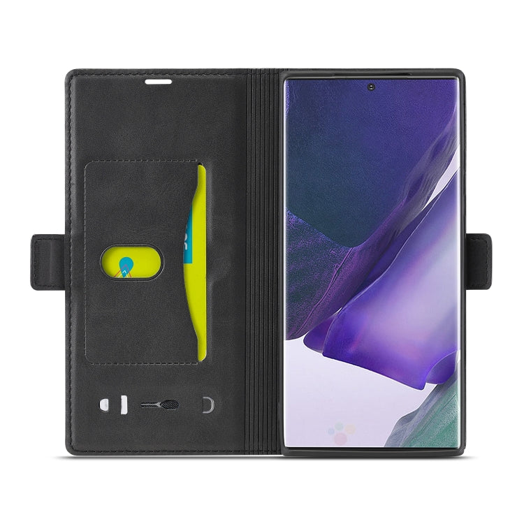 For Samsung Galaxy Note 20 Ultra LC.IMEEKE LC-001 Series PU + TPU Color Matching Frosted Horizontal Flip Leather Case with Holder & Card Slot