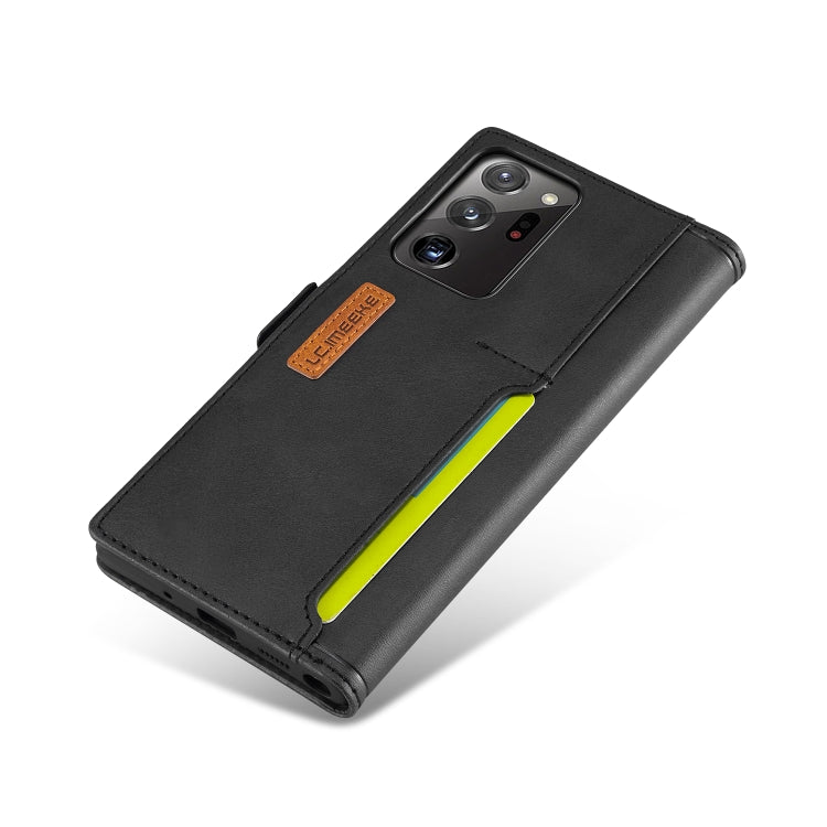 For Samsung Galaxy Note 20 Ultra LC.IMEEKE LC-001 Series PU + TPU Color Matching Frosted Horizontal Flip Leather Case with Holder & Card Slot