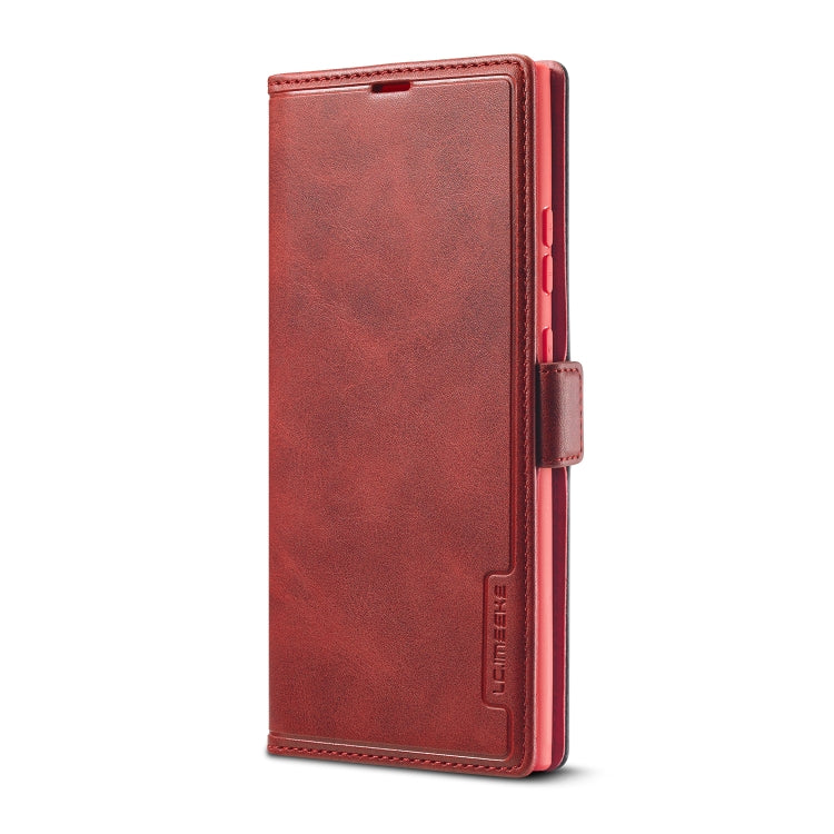 For Samsung Galaxy Note 20 Ultra LC.IMEEKE LC-001 Series PU + TPU Color Matching Frosted Horizontal Flip Leather Case with Holder & Card Slot