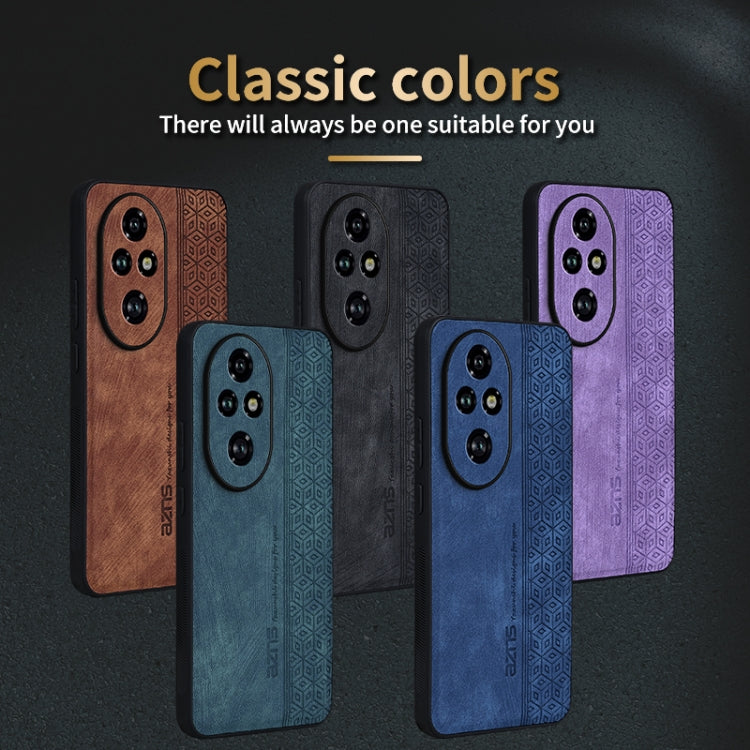 For Honor 200 AZNS 3D Embossed Skin Feel Phone Case
