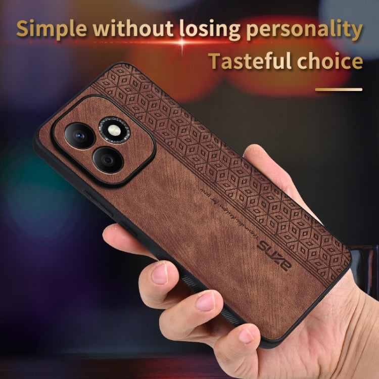 For Honor X60i AZNS 3D Embossed Skin Feel Phone Case