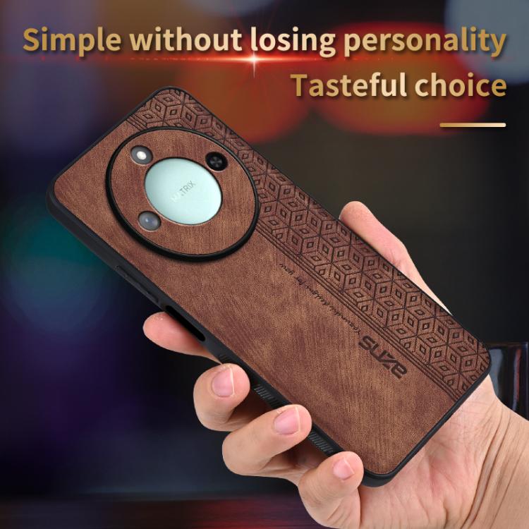 For Honor X60 AZNS 3D Embossed Skin Feel Phone Case