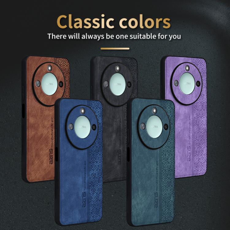 For Honor X60 AZNS 3D Embossed Skin Feel Phone Case