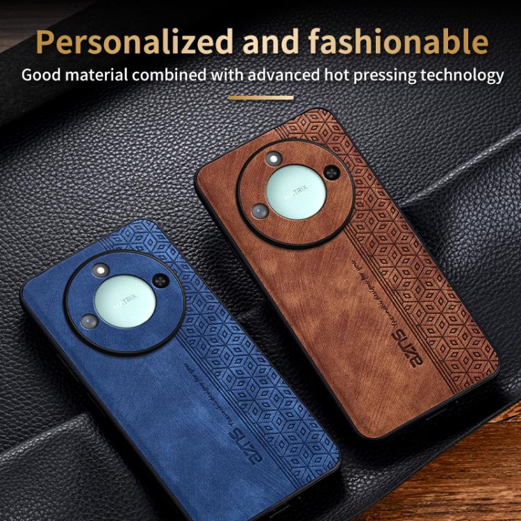 For Honor X60 AZNS 3D Embossed Skin Feel Phone Case